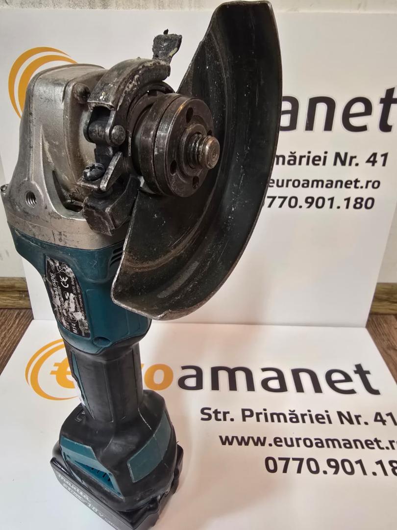 Polizor unghiular Makita DGA504Z Li-Ion, 18 V, - Ah, 125 mm