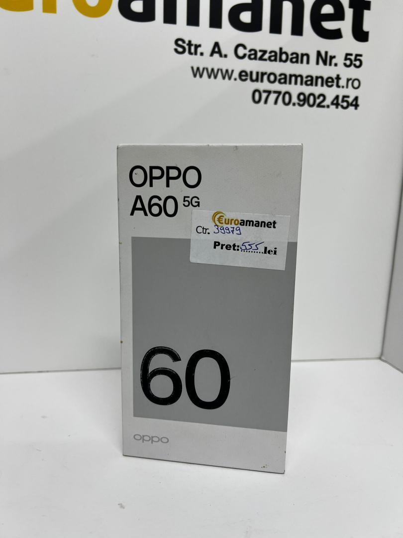 Telefon mobil OPPO A60, 4GB RAM, 128GB, 5G, Ocean Blue image 1