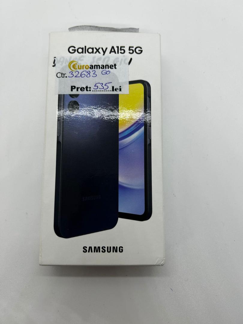 Samsung Galaxy A15, Dual SIM, 4GB RAM, 128GB, 4G, Blue Black