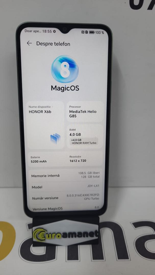 Smartphone Honor X6b 4 GB 128 GB, verde padure image 4