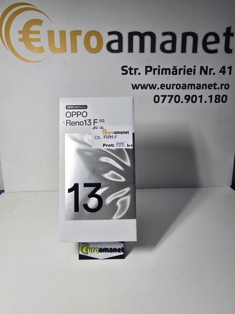 Oppo Reno13 F, 5G, Dual SIM (8/256GB), Albastru Luminous SIGILAT