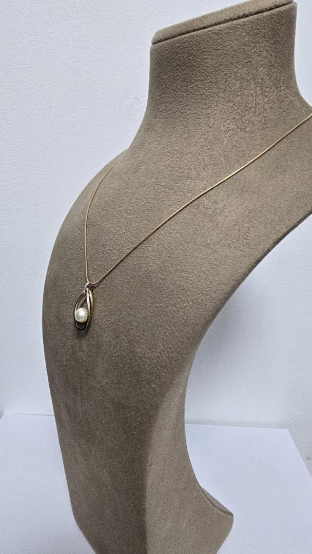 Lant cu medalion Aur 14 K image 1