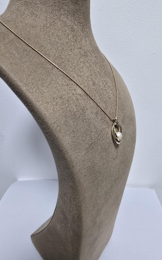 Lant cu medalion Aur 14 K image 2