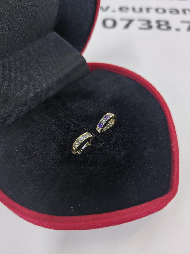 Cercei aur 14k,1.23gr(cod produs 12167) image 2