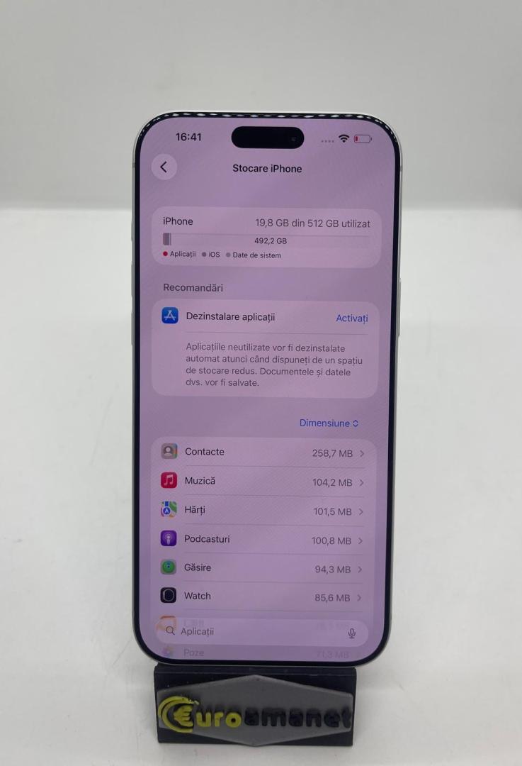 Telefon mobil Apple iPhone 17 Pro Max, 512GB, 5G, Silver image 2