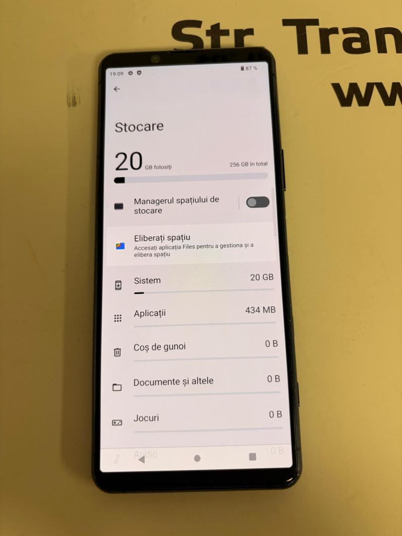 Telefon Sony Xperia 5 II, Dual SIM, 256GB, 8GB RAM, 5G, Black image 1