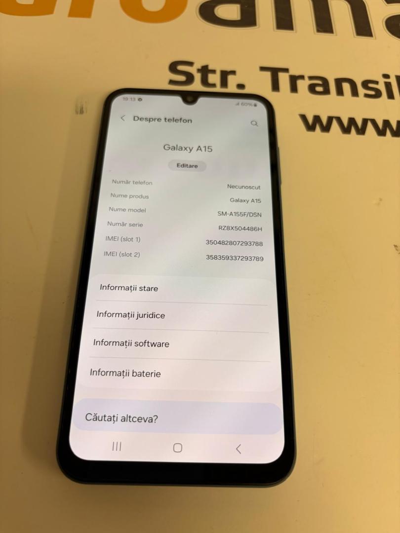 Samsung Galaxy A15, Dual SIM, 4GB RAM, 128GB, 4G, Blue image 1