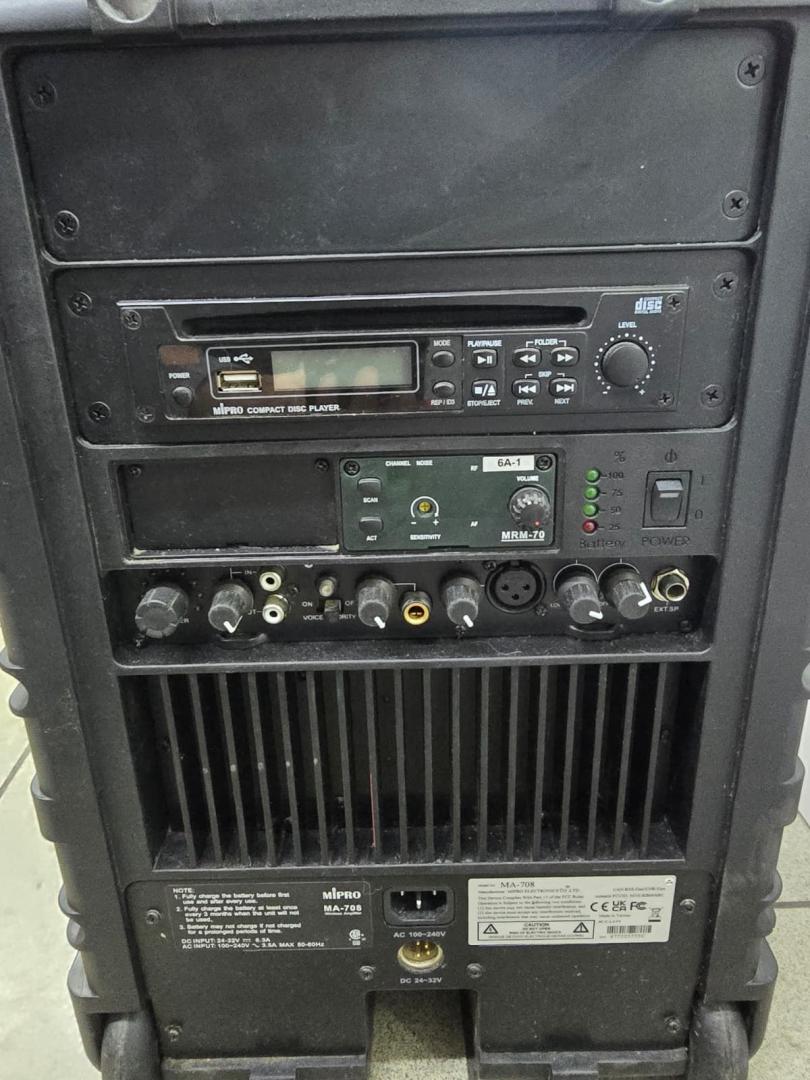 MIPRO MA-708 - PA portabil cu Bluetooth image 1