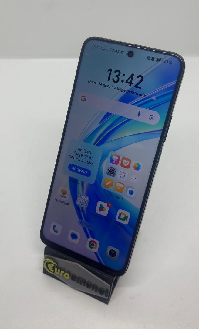 Telefon mobil Honor X7b, Dual SIM, 128GB, 6GB RAM, 4G, Midnight Black