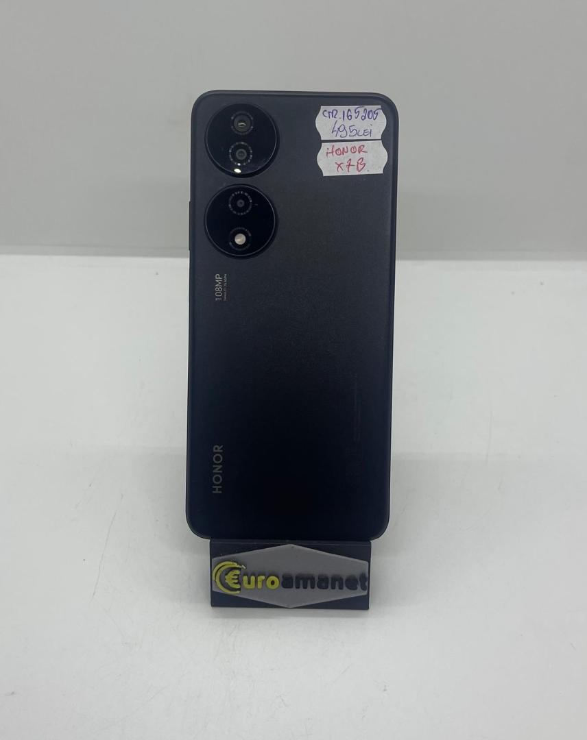 Telefon mobil Honor X7b, Dual SIM, 128GB, 6GB RAM, 4G, Midnight Black image 2