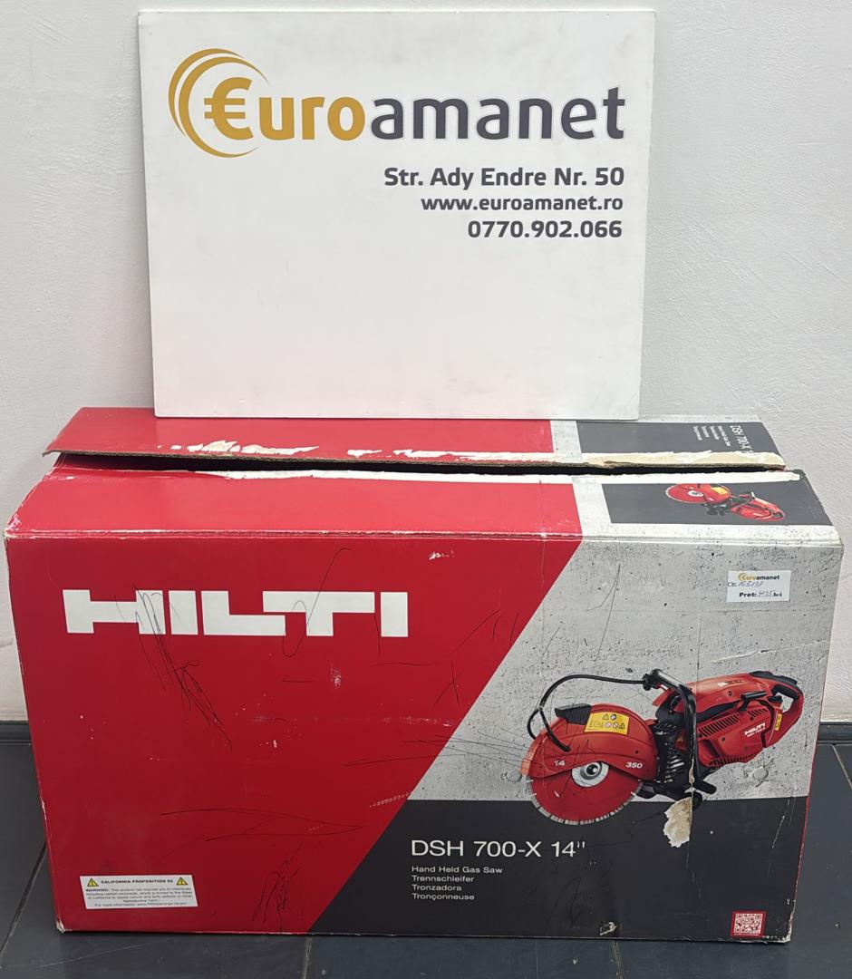 Fierăstrău DSH 700-X cu motor termic, pe benzină