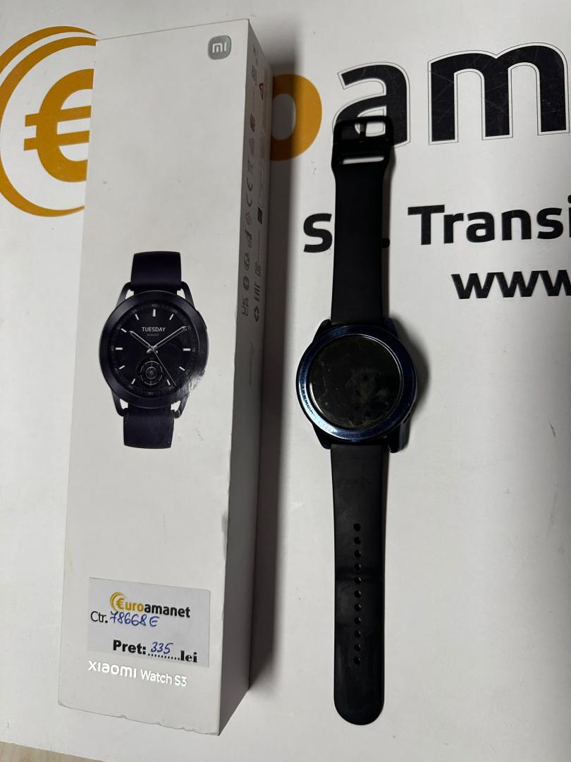 Smartwatch Xiaomi Watch S3, Black image 1