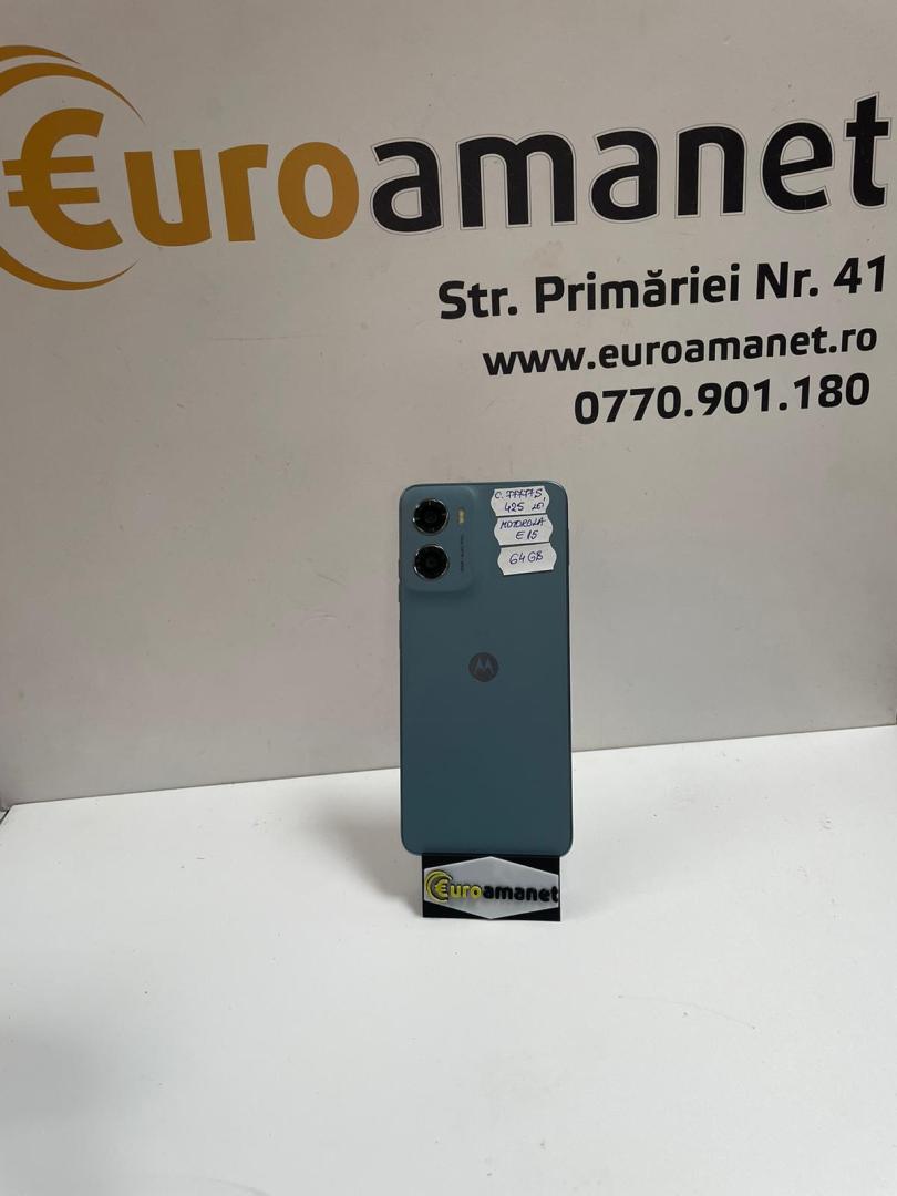 Telefon mobil Motorola E15, Dual SIM, 2GB RAM, 64GB, Misty Blue