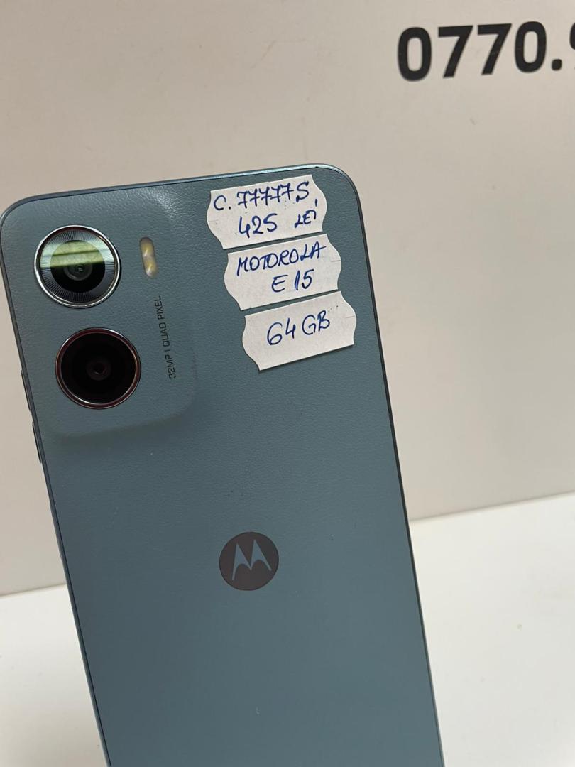Telefon mobil Motorola E15, Dual SIM, 2GB RAM, 64GB, Misty Blue image 5