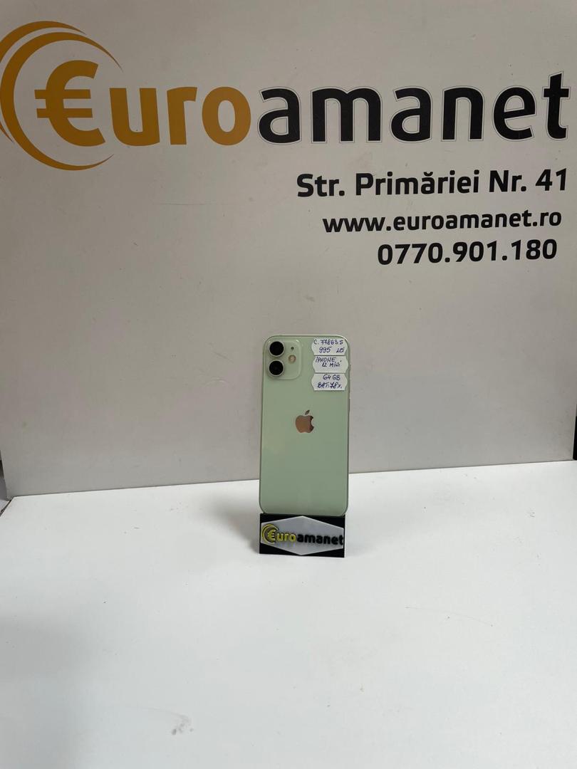 Telefon mobil Apple iPhone 12 mini, 64GB, 5G, Green image 6