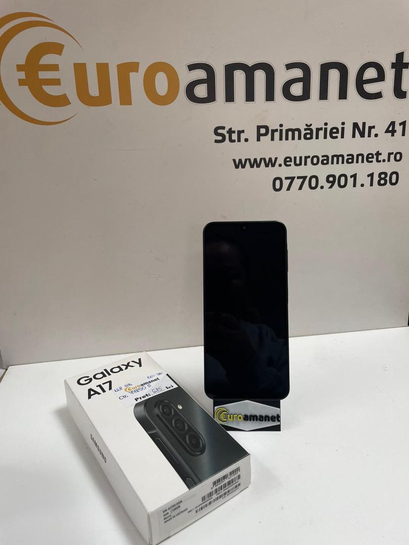 Telefon mobil Samsung Galaxy A17, Dual SIM, 4GB RAM, 128GB, 5G, Black image 6