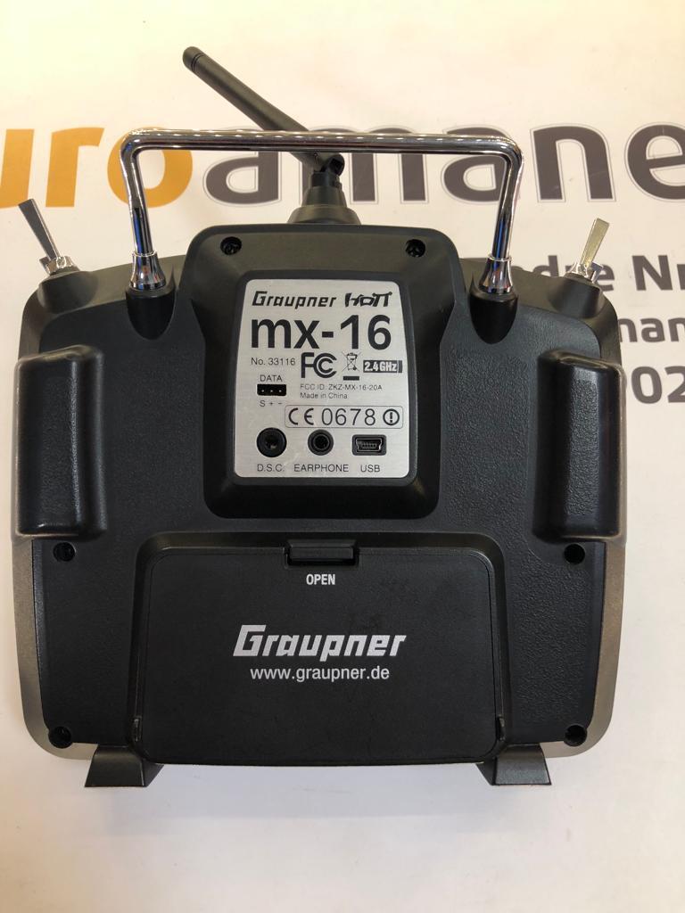 Transmitator Graupner 33116 MX-16 HoTT 2.4GHz image 4