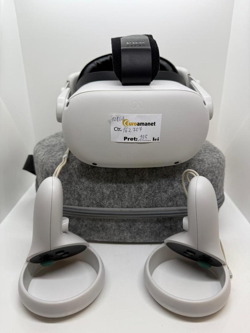 Ochelari VR META Oculus Quest 2, 128 GB, Alb