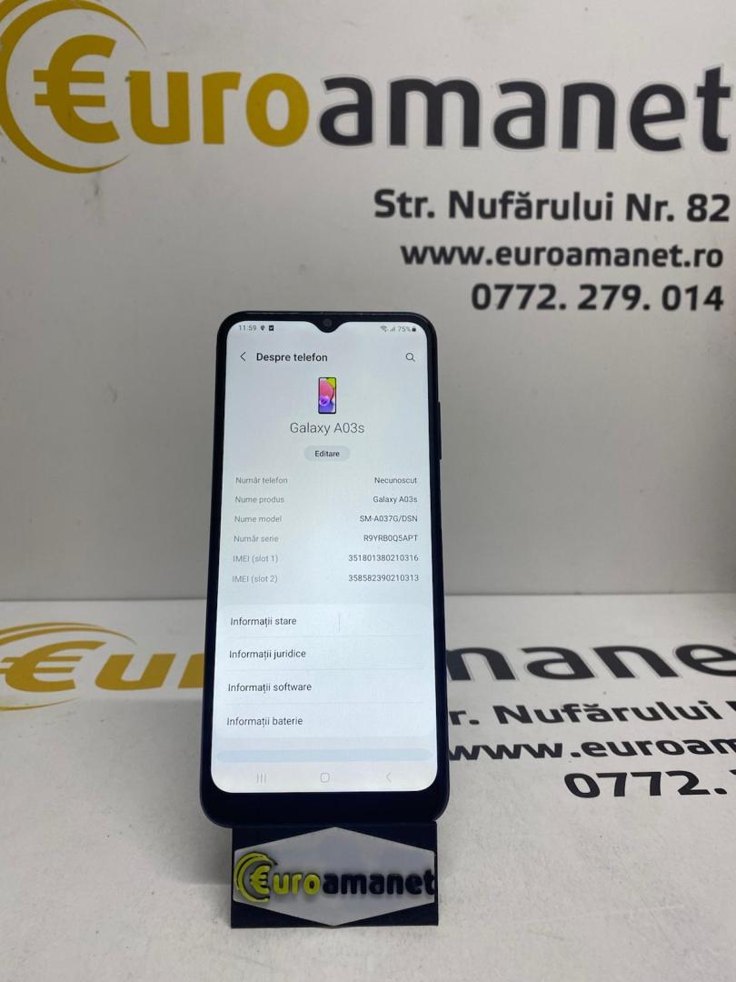 Telefon mobil Samsung Galaxy A03s, Dual SIM, 3GB RAM, 32GB image 2