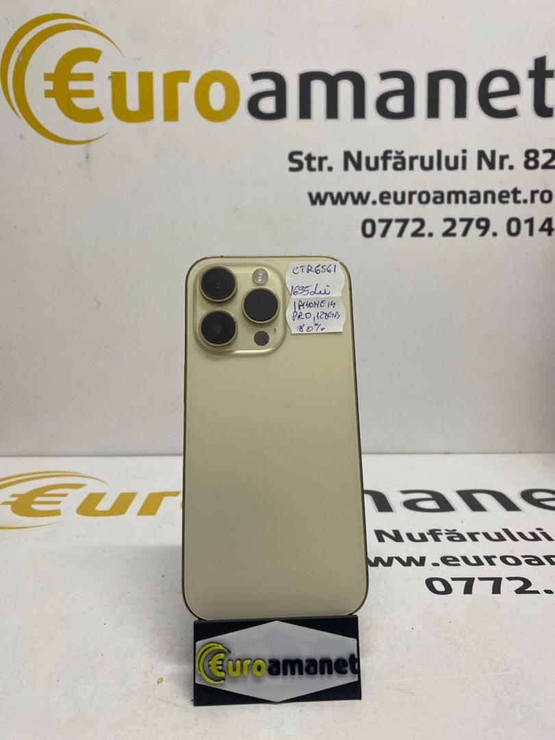 Telefon mobil Apple iPhone 14 PRO, 128GB, 80% baterie image 1
