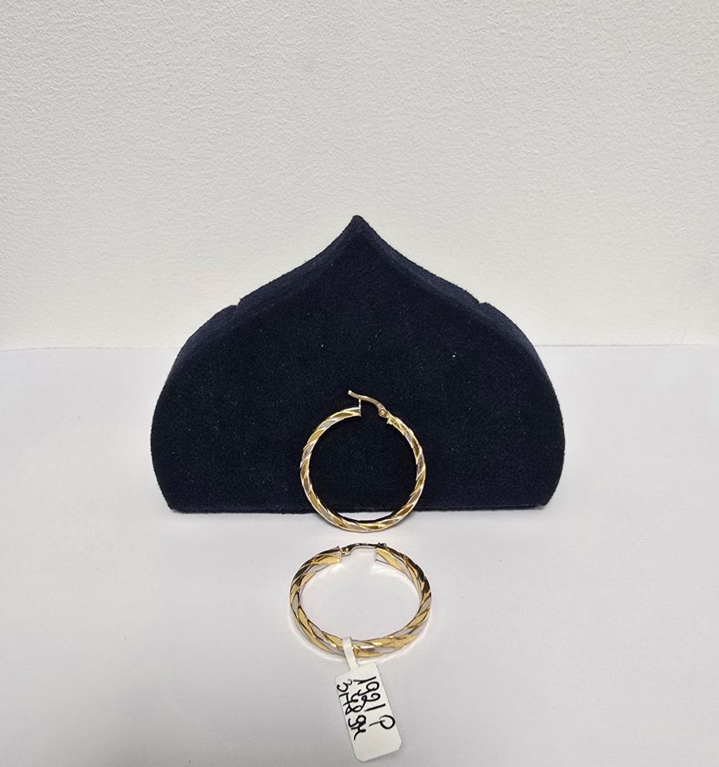 Cercei aur 18 K image 2