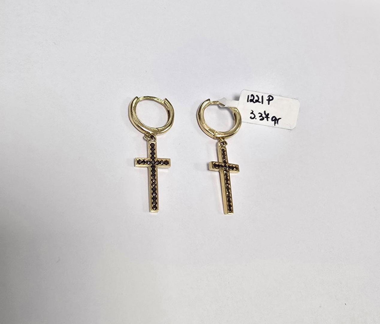 Cercei aur 14 K image 2