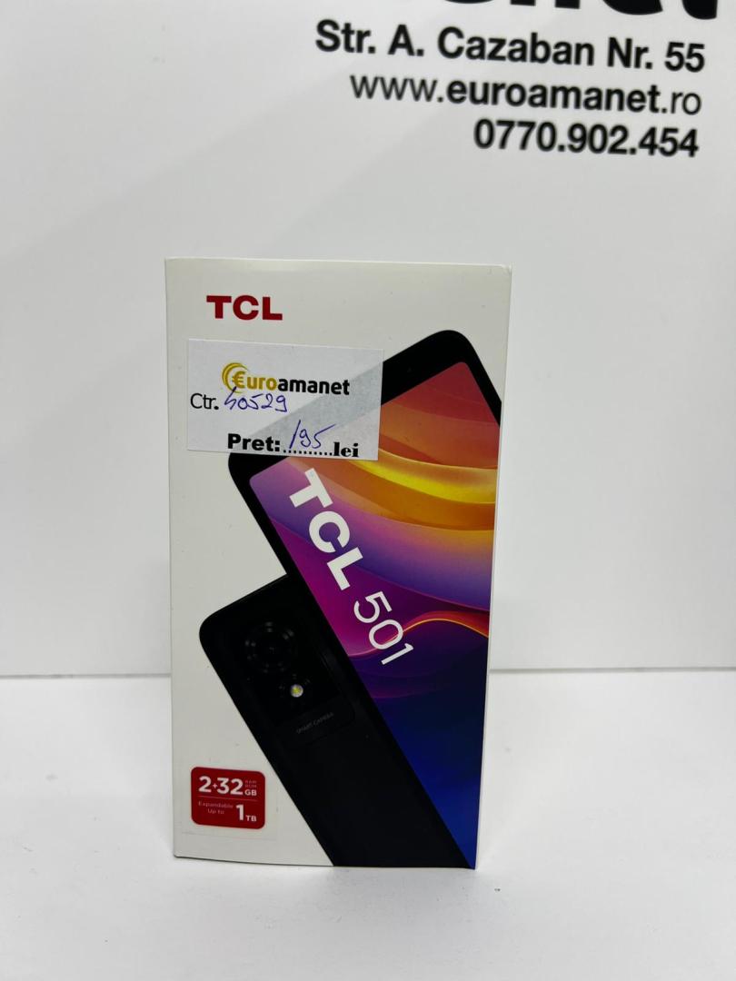 Telefon mobil TCL 501, 2GB RAM, 32GB, 4G, Prime Black image 1