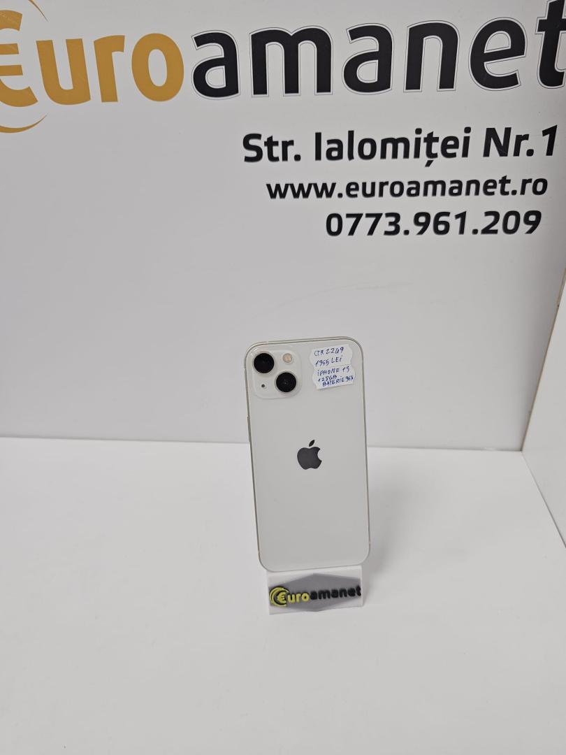 Telefon mobil Apple iPhone 13, 128GB, 5G, Starlight