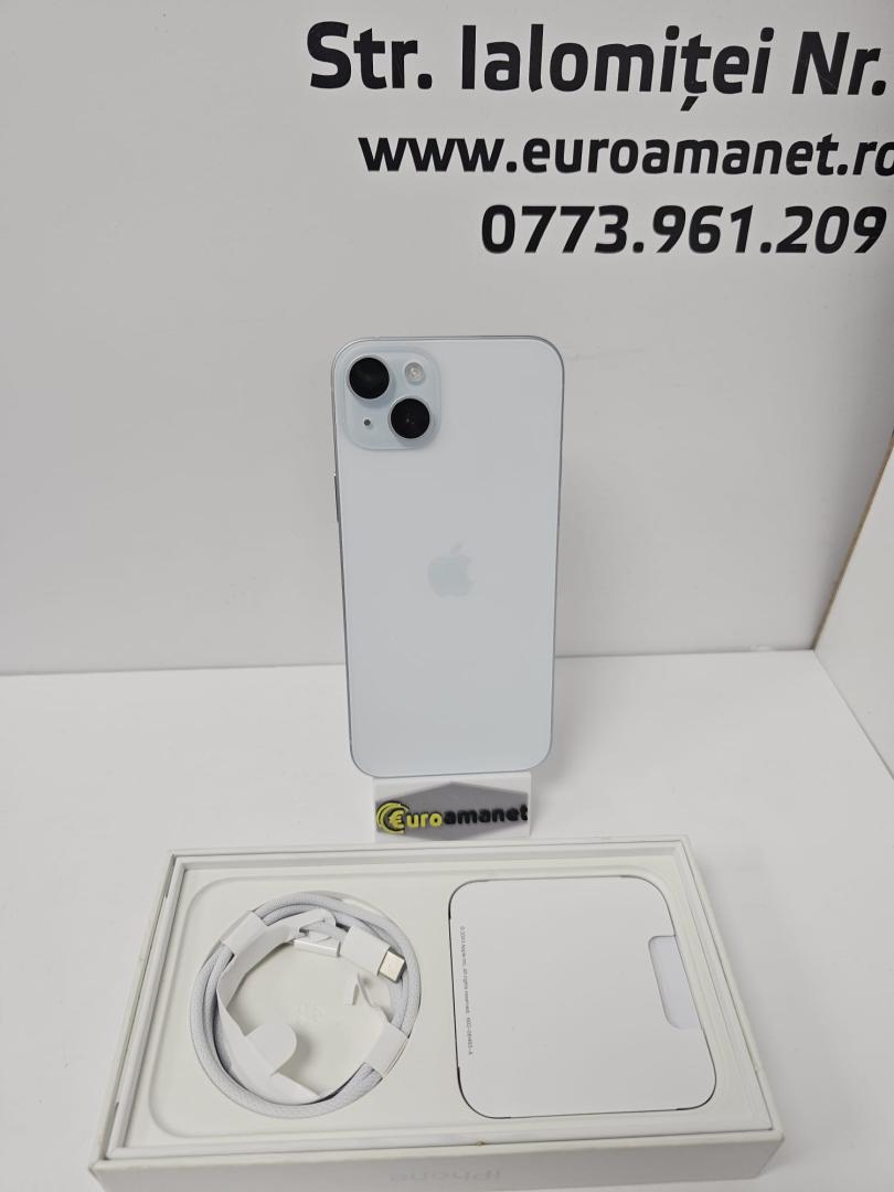 Telefon mobil Apple iPhone 15 Plus, 128GB, 5G, Blue image 3