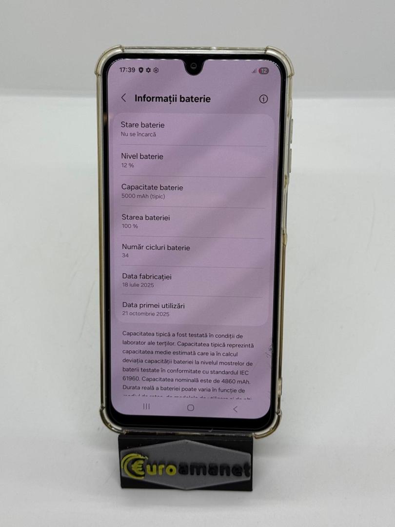 Telefon mobil Samsung Galaxy A17, Dual SIM, 8GB RAM, 256GB, 5G image 3