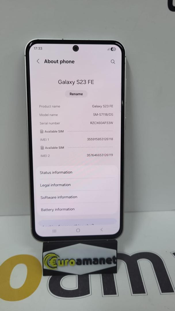 Telefon mobil Samsung Galaxy S23 FE, Dual SIM, 8GB RAM, 128GB, 5G image 4