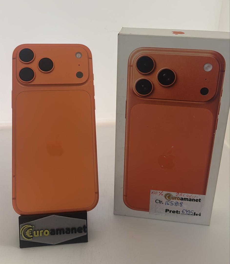 Telefon mobil Apple iPhone 17 Pro Max, 256GB, 5G