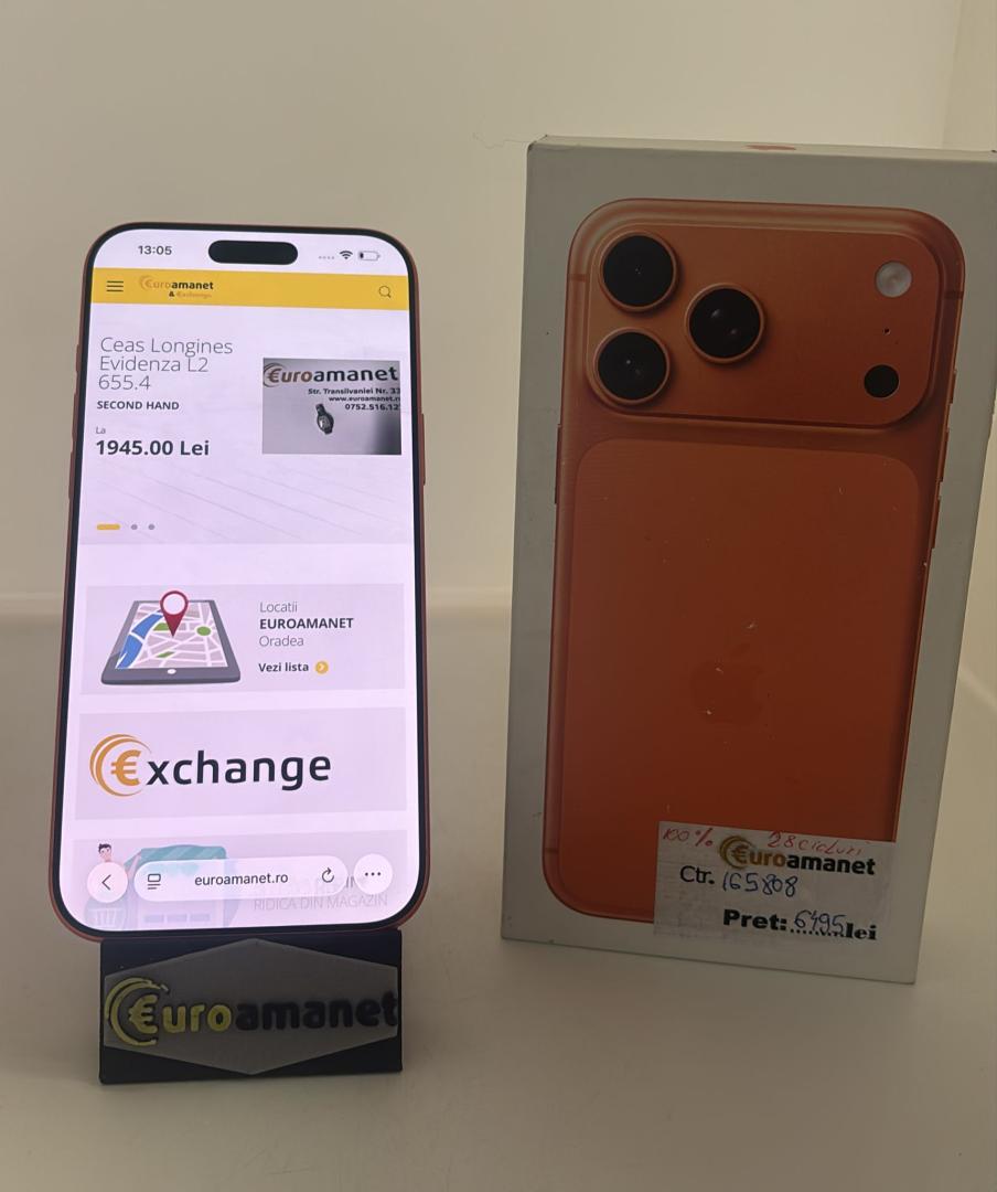 Telefon mobil Apple iPhone 17 Pro Max, 256GB, 5G image 3