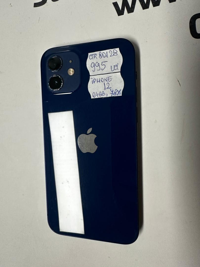 Iphone 12, 64GB, Bat.78% image 2