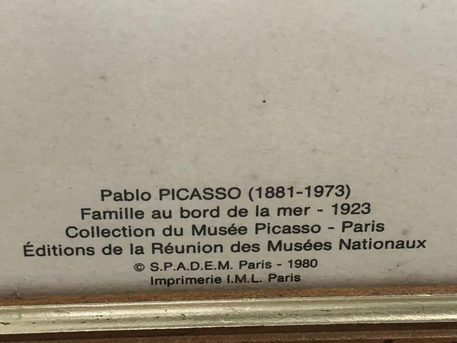 Reproducere Tablou Pablo Picasso Famille au bord de la mer  image 2