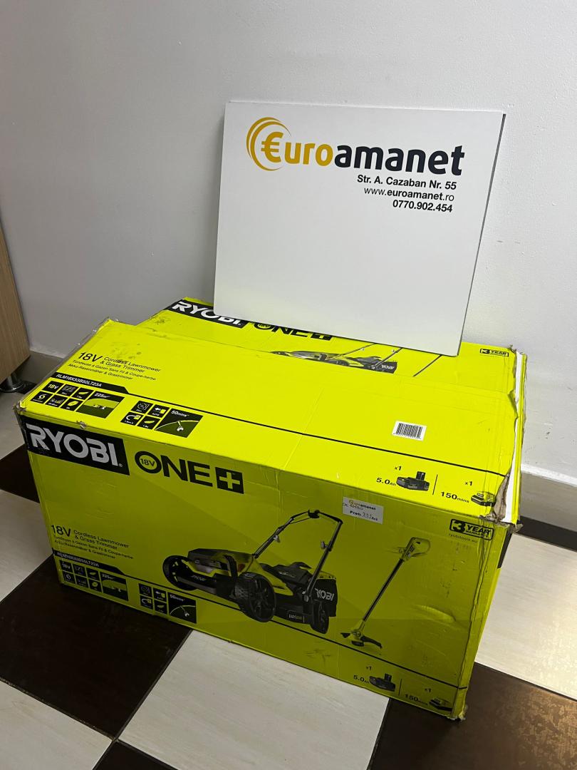 Masina de tuns iarba, Ryobi RLM18X33B50 image 2