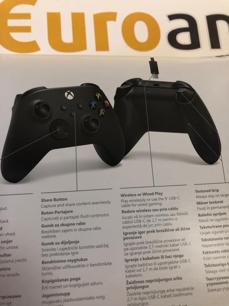 Controller Wireless Microsoft Xbox Series X, Carbon Black image 4