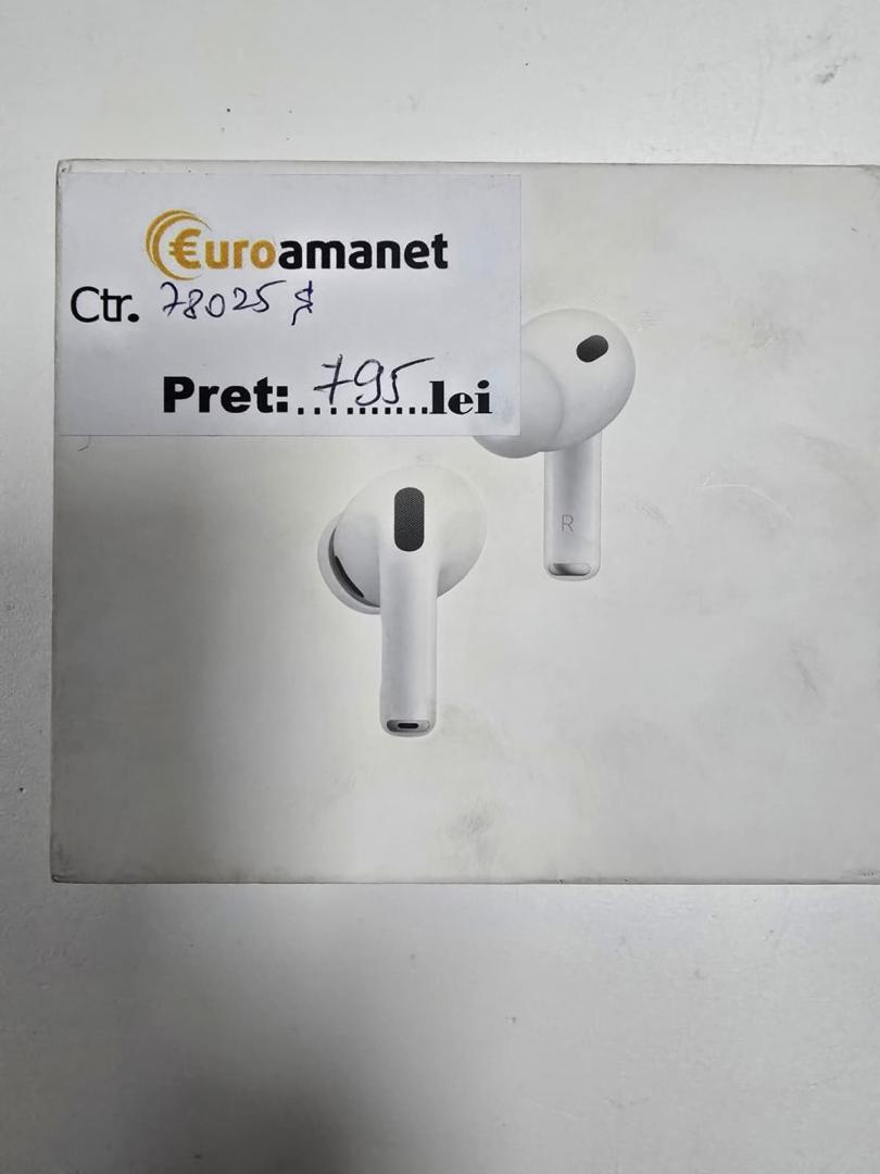 Casti Apple Airpods Pro 3, Carcasa MagSafe (USB-C) sigilat image 2