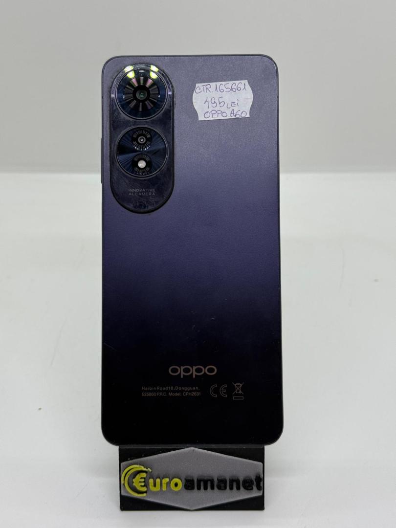 Telefon mobil OPPO A60, 8GB RAM, 256GB, Midnight Purple image 1