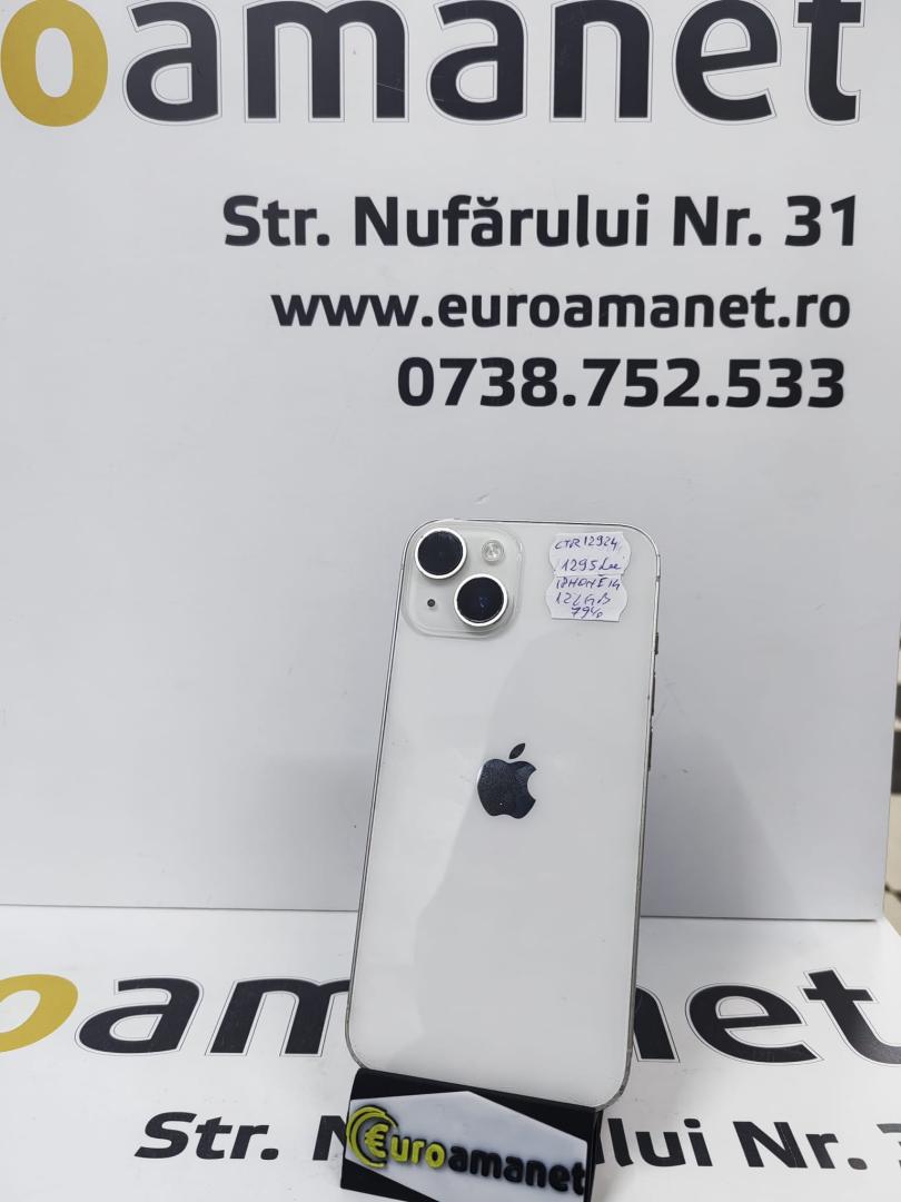 Telefon mobil Apple iPhone 14, 128GB, 5G,79% image 1