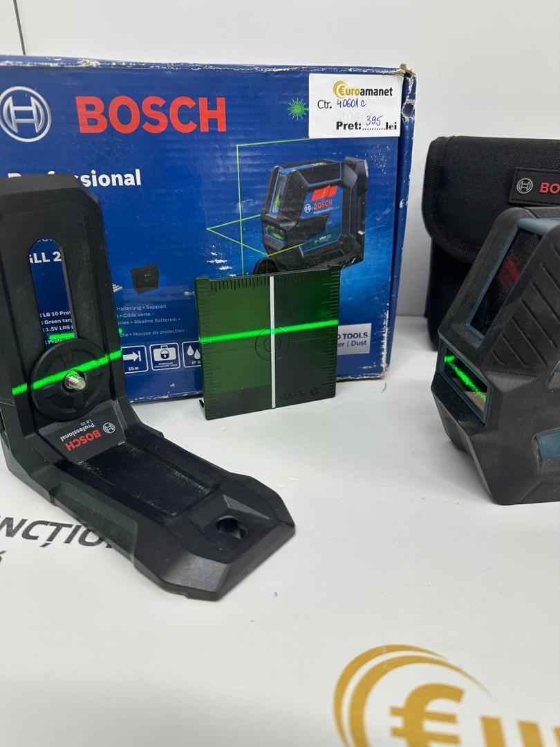 Bosch GLL 2-15 G + LB 10 - Nivela laser cu linii, image 3