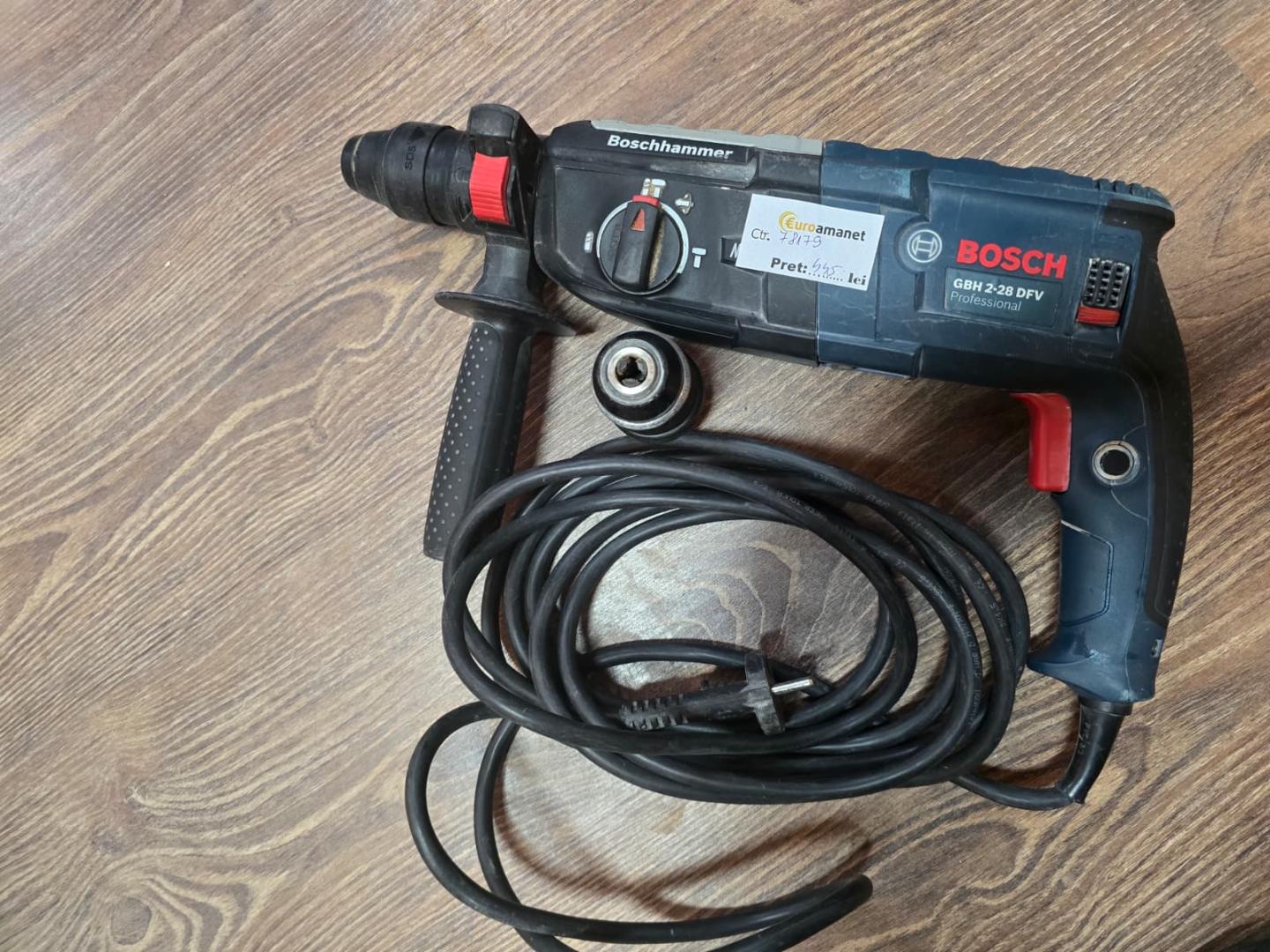 Rotopercutor Bosch GBH 2-28 F SDS-Plus, 880 W, 3.2 J image 2