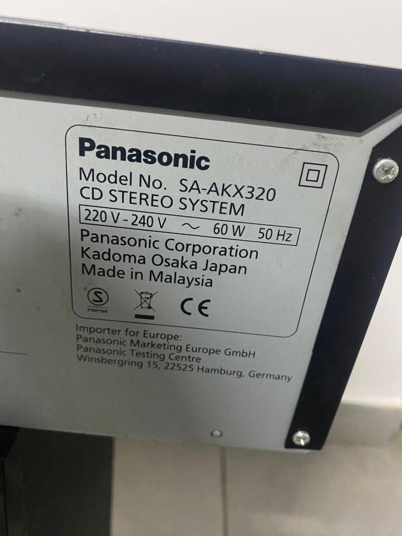 Microsistem audio High Power Panasonic SC-AKX320E image 3