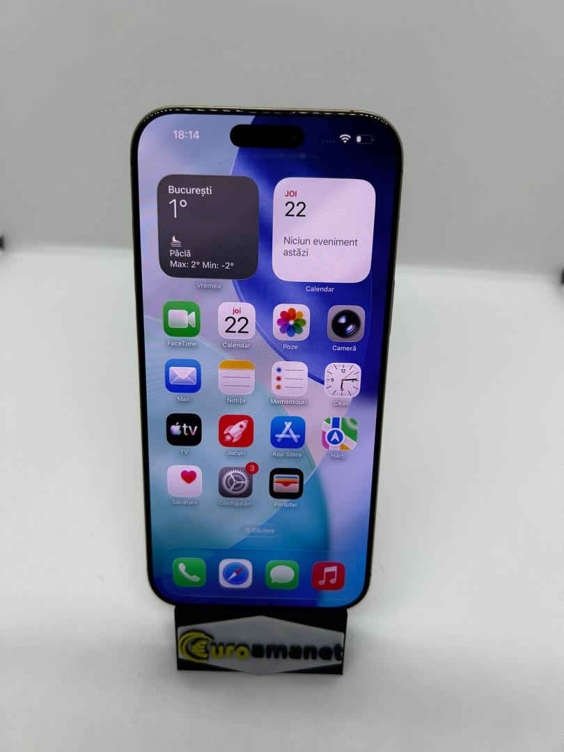 Apple iPhone 16 Pro Max, 256GB, 5G, Desert Titanium, 95%