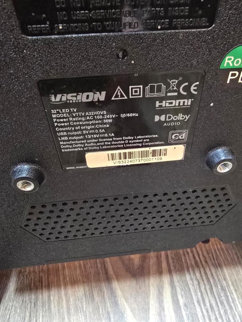 Televizor Smart LED Vision Touch VTTV A32HDVS, 81 cm, Clasa E image 2