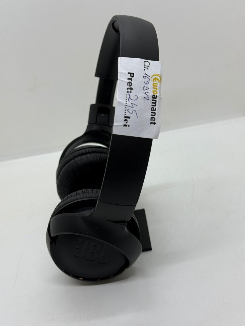 Casti On Ear JBL Tune 500, Wireless, Bluetooth, Negru image 1