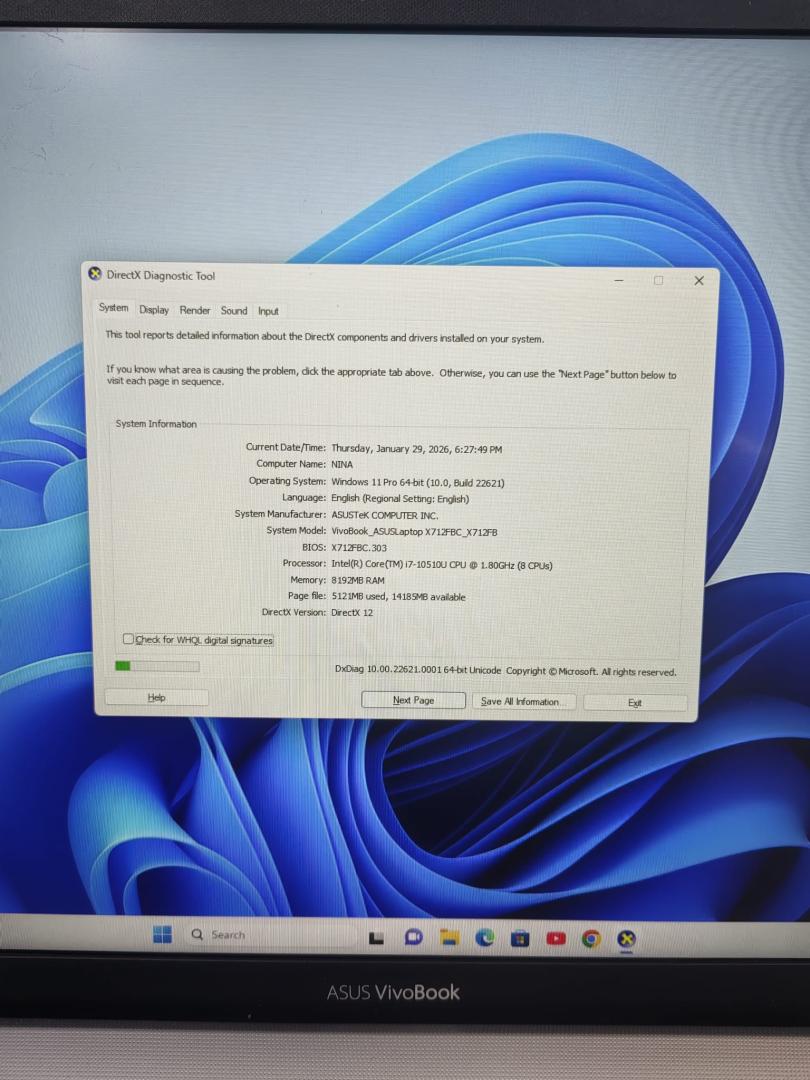 Laptop ASUS VivoBook i7-10510U pana la 4.90 GHz image 1