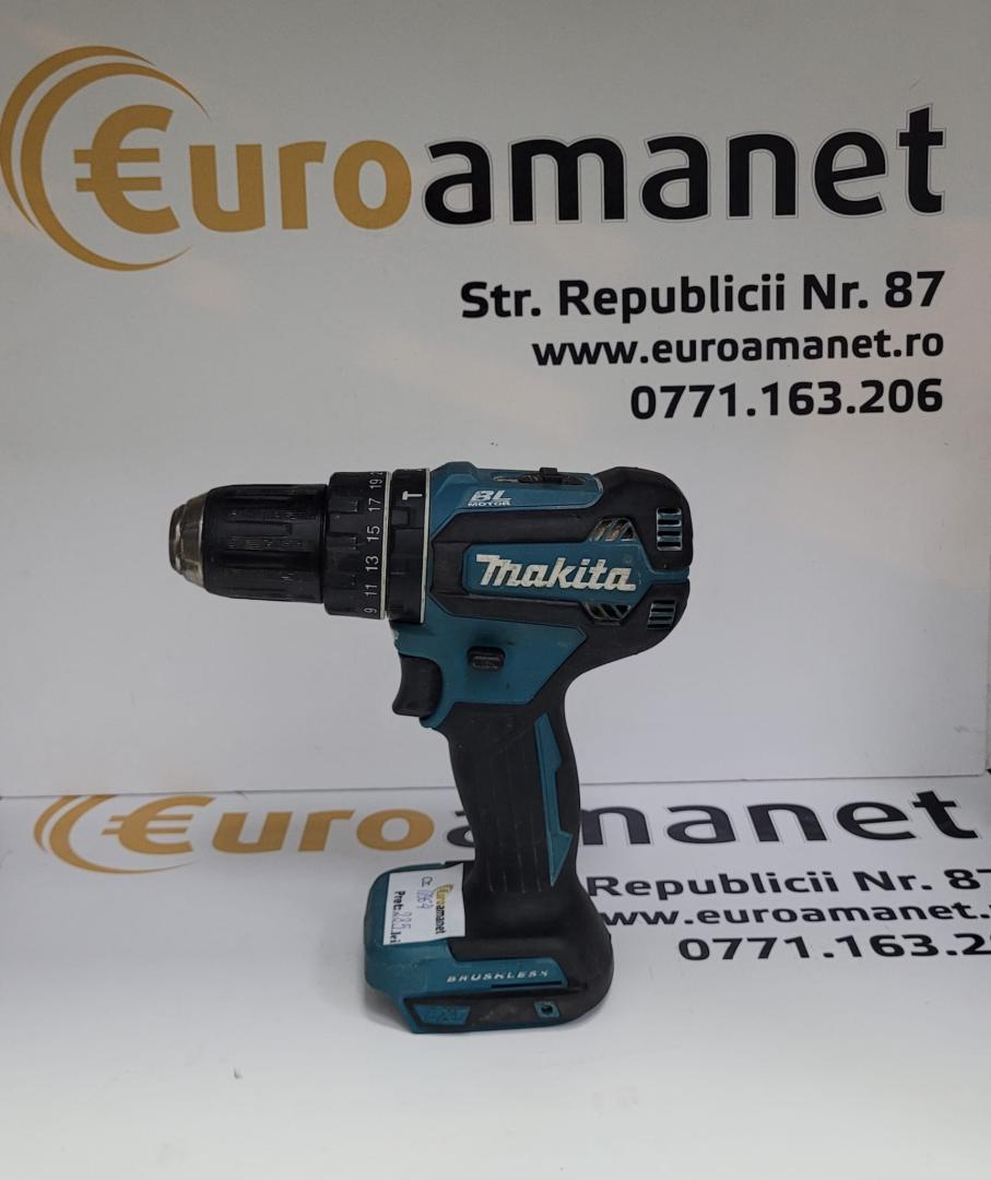 Masina de gaurit si insurubat (bormasina) pe acumulator cu percutie Makita DHP485