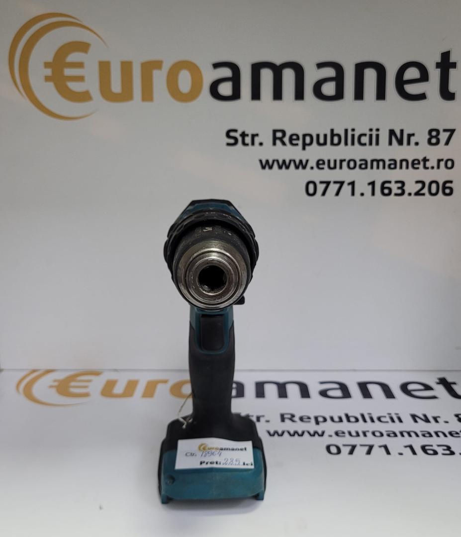Masina de gaurit si insurubat (bormasina) pe acumulator cu percutie Makita DHP485 image 2