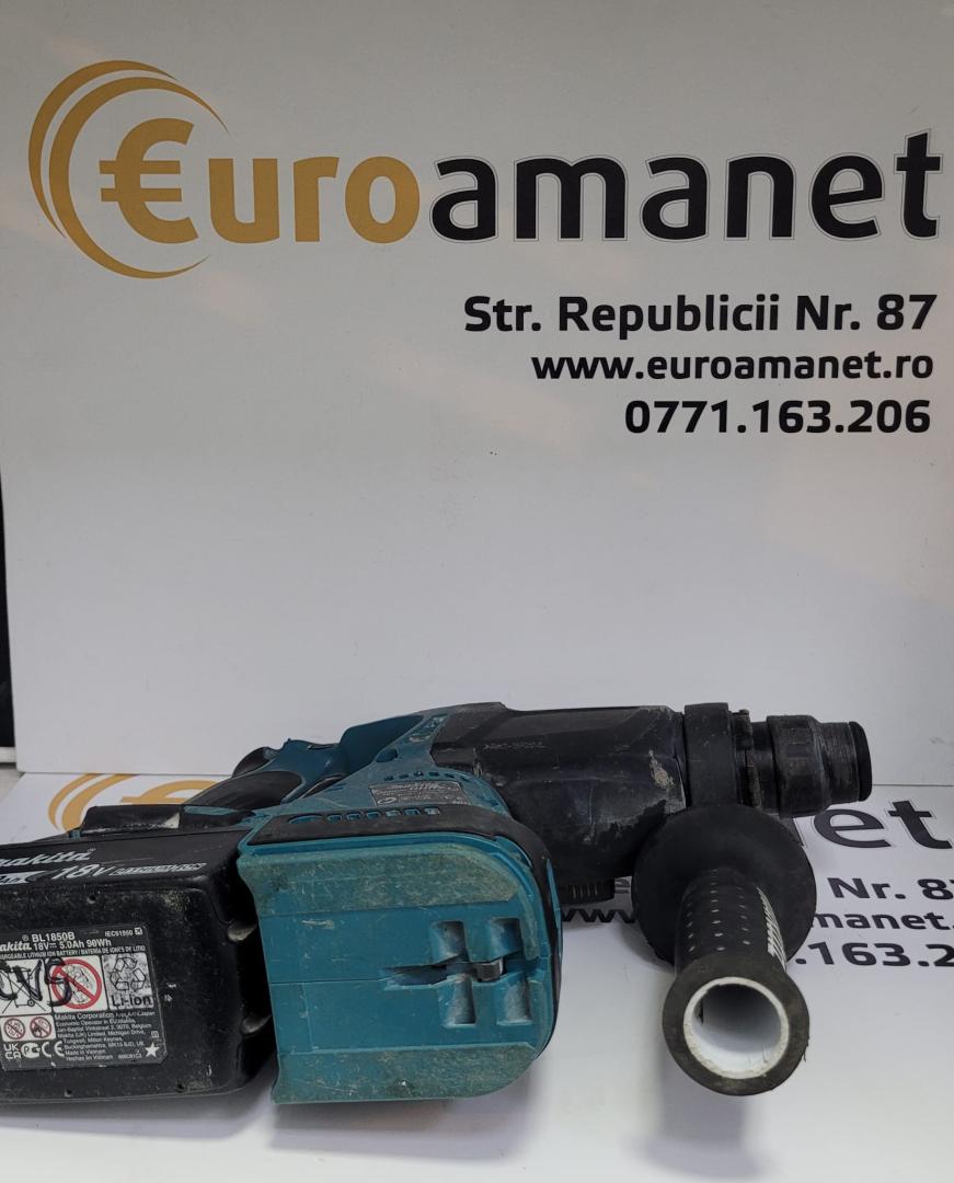 Ciocan rotopercutor profesional Makita DHR242, 18V image 2